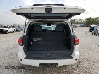 2018 Toyota Sequoia SR5 with VIN 5TDBY5G13JS159090, listed as a Copart auction lot 48144255 with 167,208 mi miles and Salvage Title. Bid and sale history available at carsss.com. Image 6.