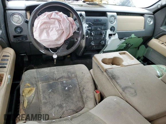 2012 Ford F-150 XL with VIN 1FTFX1ET4CFB41105, listed as a Copart auction lot 56142175 with Not provided miles and Salvage title. Bid and sale history available at DreamBid. Image 8.