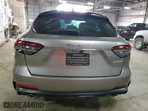 2022 Maserati Levante with VIN ZN661YUM6NX390571, listed as a Copart auction lot 57585815 with 48,137 mi miles and Salvage title. Bid and sale history available at DreamBid. Image 6.