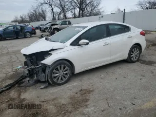 2014 Kia Forte EX with VIN KNAFX4A89E5114846, listed as a Copart auction lot 45282095 with 106,451 mi miles and Salvage Title. Bid and sale history available at carsss.com. Image 1.