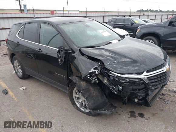 2024 Chevrolet Equinox LT with VIN 3GNAXKEG2RL201813, listed as a IAAI auction lot 42262402 with 21,804 mi miles and . Bid and sale history available at DreamBid. Image 1.