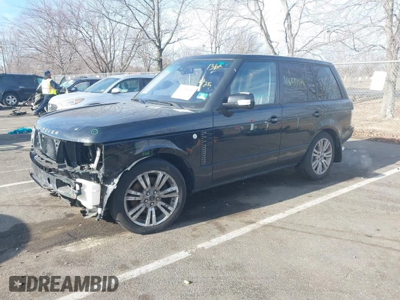 2012 Land Rover Range Rover HSE Lux with VIN SALMF1D48CA375306, listed as a IAAI auction lot 41655426 with 136,500 mi miles and . Bid and sale history available at DreamBid. Image 2.