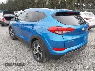 2016 Hyundai Tucson Eco with VIN KM8J3CA24GU037886, listed as a IAAI auction lot 42128589 with 95,891 mi miles. Bid and sale history available at carsss.com. Image 3.