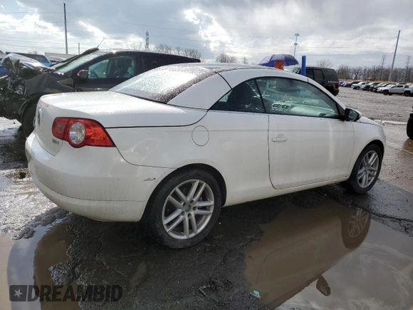 2009 Volkswagen Eos Lux с VIN WVWFA71F39V011612, выставлен на аукционе Copart как лот 48018605 с пробегом 127 549 миль миль и Списание • Salvage title. История ставок и продаж доступна на DreamBid. Изображение 3.