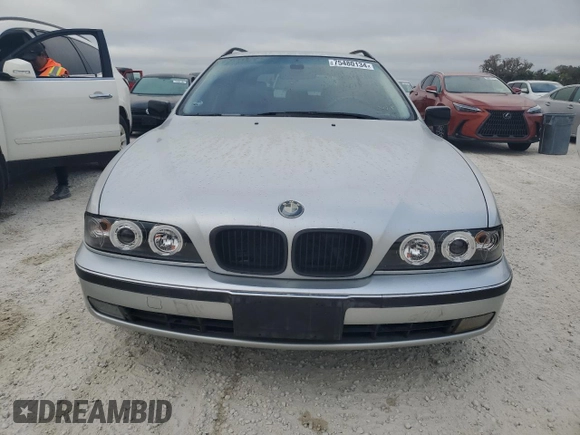 2000 BMW 5 Series 528iAt with VIN WBADP6340YBV64677, listed as a Copart auction lot 75480134 with 0 mi miles and Non Repairable. Bid and sale history available at carsss.com. Image 5.
