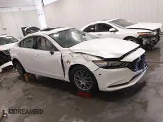 2018 Mazda Mazda6 Touring with VIN JM1GL1VM2J1324151, listed as a IAAI auction lot 41798049 with 37,415 mi miles. Bid and sale history available at carsss.com. Image 1.