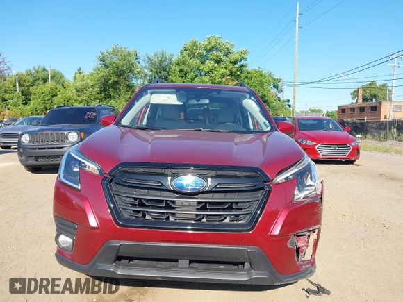2023 Subaru Forester Premium with VIN JF2SKAEC0PH460025, listed as a IAAI auction lot 42774474 with 15,677 mi miles and . Bid and sale history available at DreamBid. Image 12.