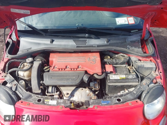 2013 FIAT 500 Abarth with VIN 3C3CFFFH5DT743455, listed as a IAAI auction lot 41995142 with 117,071 mi miles and . Bid and sale history available at DreamBid. Image 10.