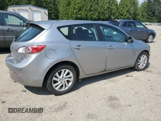 2012 Mazda 3 i Touring with VIN JM1BL1L84C1700805, listed as a Copart auction lot 61865075 with 77,538 mi miles and Salvage title. Bid and sale history available at DreamBid. Image 3.