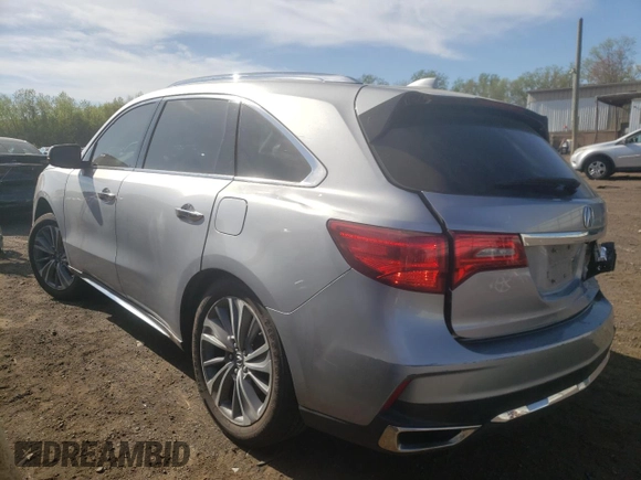 2017 Acura MDX Technology with VIN 5FRYD4H53HB034816, listed as a Copart auction lot 55026525 with 212,102 mi miles and Salvage Title. Bid and sale history available at DreamBid. Image 2.