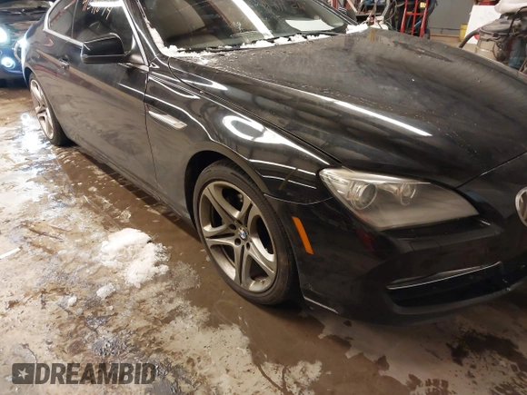 2012 BMW 6 Series 650i xDrive with VIN WBALX5C57CC894205, listed as a IAAI auction lot 41591874 with 110,932 mi miles. Bid and sale history available at carsss.com. Image 1.