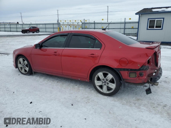 2011 Ford Fusion SPORT with VIN 3FAHP0DC4BR142413, listed as a Copart auction lot 44555335 with 172,951 mi miles and Salvage Title. Bid and sale history available at carsss.com. Image 2.
