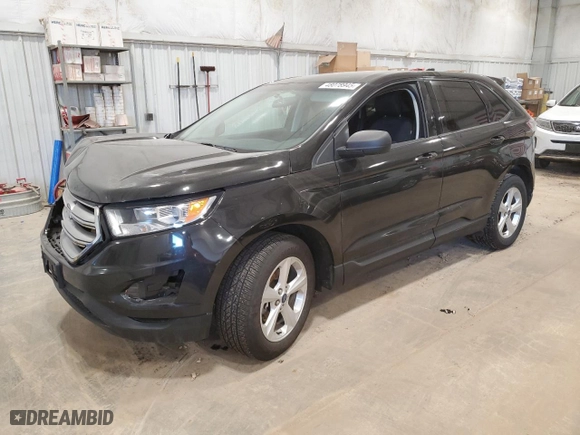 2015 Ford Edge SE with VIN 2FMTK3G99FBB43108, listed as a Copart auction lot 48078945 with 122,047 mi miles and Non Repairable. Bid and sale history available at carsss.com. Image 1.