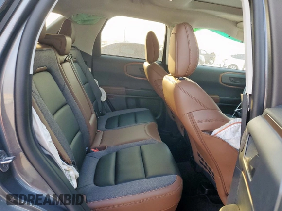 2024 Ford Bronco Sport Outer Banks with VIN 3FMCR9C65RRF13387, listed as a Copart auction lot 57035705 with 5,488 mi miles and Salvage title. Bid and sale history available at DreamBid. Image 11.