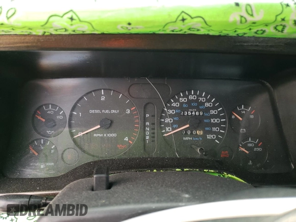 1996 Dodge Ram 3500 with VIN 3B7MC33C1TM128281, listed as a Copart auction lot 82966324 with 235,469 mi miles and Salvage Title. Bid and sale history available at carsss.com. Image 9.