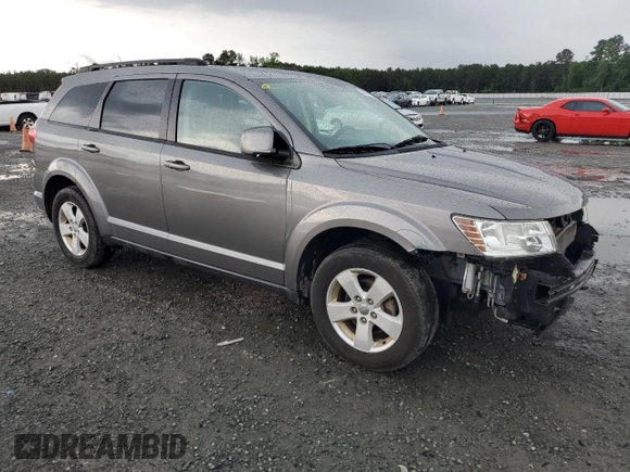 2012 Dodge Journey SXT с VIN 3C4PDCBG3CT264948, выставлен на аукционе Copart как лот 59471525 с пробегом 88 092 миль миль и Списание • Salvage title. История ставок и продаж доступна на DreamBid. Изображение 4.
