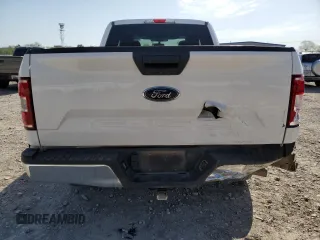 2020 Ford F-150 XL with VIN 1FTEX1C52LKF57905, listed as a Copart auction lot 52143765 with 76,855 mi miles and Salvage Title. Bid and sale history available at DreamBid. Image 6.