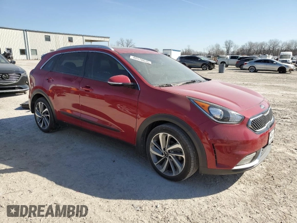 2017 Kia Niro Touring with VIN KNDCE3LC8H5067370, listed as a Copart auction lot 48578615 with 96,045 mi miles and Clean Title. Bid and sale history available at carsss.com. Image 4.