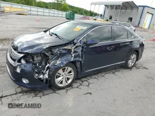 2010 Lexus HS 250h with VIN JTHBB1BA2A2035190, listed as a Copart auction lot 54353255 with 180,017 mi miles and Salvage Title. Bid and sale history available at DreamBid. Image 1.
