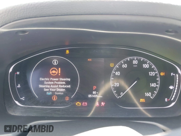 2018 Honda Accord EX with VIN 1HGCV1F40JA129965, listed as a IAAI auction lot 42153398 with 51,435 mi miles and . Bid and sale history available at DreamBid. Image 7.