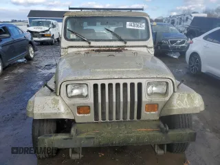 1995 Jeep Wrangler Sahara with VIN 1J4FY49S8SP207576, listed as a Copart auction lot 44385635 with 0 mi miles and Clean Title. Bid and sale history available at carsss.com. Image 5.