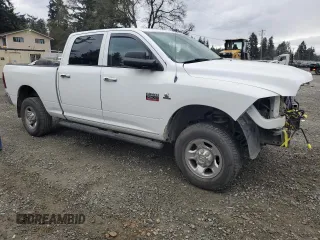 2011 Ram 2500 Big Horn with VIN 3D7UT2CL4BG613401, listed as a Copart auction lot 47295635 with 112,293 mi miles and Salvage Title. Bid and sale history available at carsss.com. Image 4.