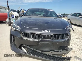 2022 Kia Stinger GT1 with VIN KNAE45LC0N6111811, listed as a Copart auction lot 62402154 with 23,988 mi miles and Salvage Title. Bid and sale history available at DreamBid. Image 5.