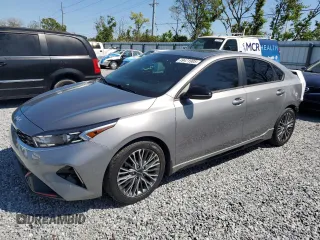2023 Kia Forte GT-Line with VIN 3KPF54ADXPE628489, listed as a Copart auction lot 49471905 with 35,055 mi miles and Salvage Title. Bid and sale history available at carsss.com. Image 1.