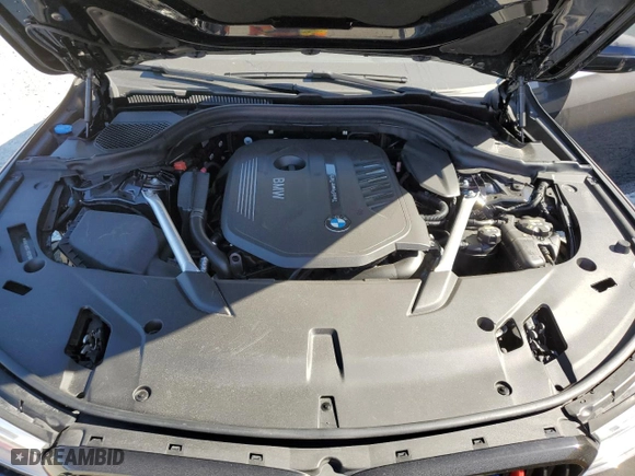 2018 BMW 6 Series 640i xDrive with VIN WBAJV6C57JBK07908, listed as a Copart auction lot 82685134 with 43,901 mi miles and Salvage Title. Bid and sale history available at carsss.com. Image 11.
