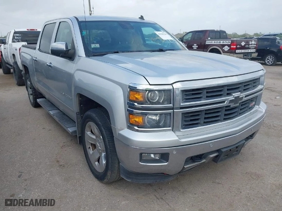 2014 Chevrolet Silverado 1500 LTZ with VIN 3GCUKSEC9EG228849, listed as a IAAI auction lot 41940320 with 165,630 mi miles. Bid and sale history available at carsss.com. Image 1.