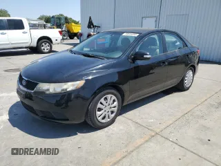 2010 Kia Forte EX z VIN KNAFU4A25A5298908, wystawiony jako Copart lot #59555555 z przebiegiem 90 402 mil mil oraz Szkoda całkowita • Salvage title. Historia ofert i sprzedaży dostępna na DreamBid. Obrazek 1.