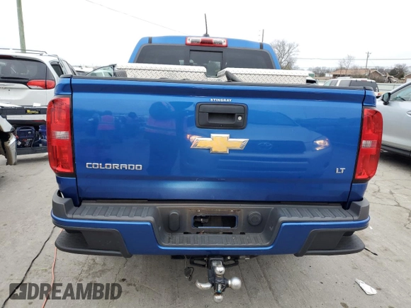2018 Chevrolet Colorado 2WD LT with VIN 1GCGSCEA9J1225573, listed as a Copart auction lot 87828115 with 143,527 mi miles and Salvage Title. Bid and sale history available at DreamBid. Image 6.