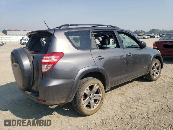2010 Toyota RAV4 Sport with VIN 2T3WK4DV6AW006027, listed as a Copart auction lot 75772394 with 265,595 mi miles and Salvage Title. Bid and sale history available at carsss.com. Image 3.