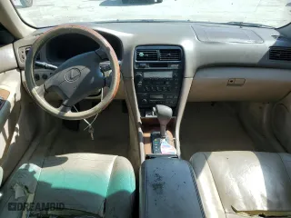 1998 Lexus ES 300 Luxury Sport Sdn with VIN JT8BF28G9W5041547, listed as a Copart auction lot 62055934 with 0 mi miles and Salvage Title. Bid and sale history available at carsss.com. Image 8.