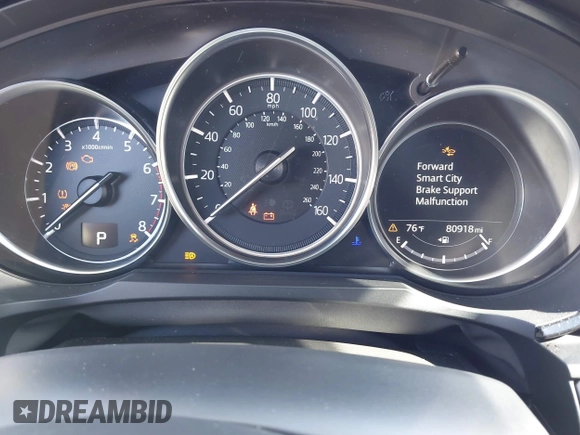2018 Mazda CX-9 Grand Touring with VIN JM3TCADY6J0229768, listed as a IAAI auction lot 41724072 with 80,918 mi miles and . Bid and sale history available at DreamBid. Image 7.