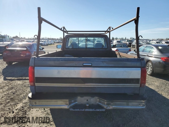 1992 Ford F-150 with VIN 1FTDF15YXNPA60869, listed as a Copart auction lot 41654505 with 0 mi miles and Clean Title. Bid and sale history available at carsss.com. Image 6.