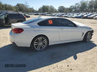 2019 BMW 4 Series 430i with VIN WBA4W3C57KAF92700, listed as a Copart auction lot 45311985 with 47,610 mi miles and Non Repairable. Bid and sale history available at carsss.com. Image 3.