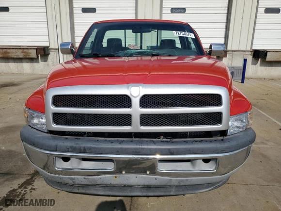 1997 Dodge Ram 1500 with VIN 1B7HC16Z7VJ503998, listed as a Copart auction lot 72704674 with 0 mi miles and Salvage Title. Bid and sale history available at carsss.com. Image 5.