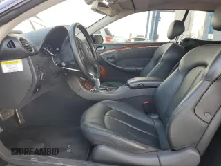 2005 Mercedes-Benz CLK-Class 3.2L with VIN WDBTK65G15T043122, listed as a Copart auction lot 75475594 with 106,537 mi miles and Salvage Title. Bid and sale history available at carsss.com. Image 7.