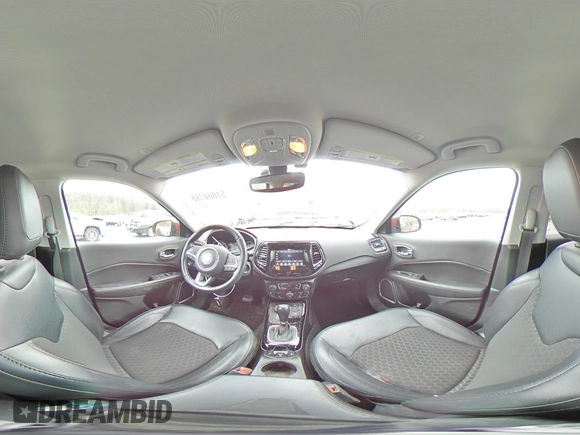 2021 Jeep Compass Altitude with VIN 3C4NJDBB9MT522210, listed as a Copart auction lot 51884765 with 38,768 mi miles and Salvage title. Bid and sale history available at DreamBid. Image 13.