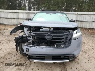 2024 Nissan Pathfinder Platinum z VIN 5N1DR3DH6RC259379, wystawiony jako Copart lot #43399045 z przebiegiem 19 750 mil mil oraz Szkoda całkowita • Salvage title. Historia ofert i sprzedaży dostępna na DreamBid. Obrazek 5.