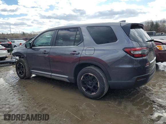 2025 Honda Pilot EX-L с VIN 5FNYG1H43SB049113, выставлен на аукционе Copart как лот 46674795 с пробегом 2 262 миль миль и Списание • Salvage title. История ставок и продаж доступна на DreamBid. Изображение 2.