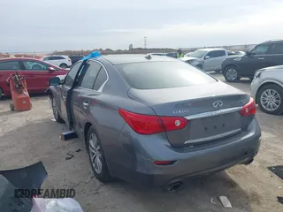2015 Infiniti Q50 with VIN JN1BV7AP6FM345326, listed as a IAAI auction lot 41739805 with 169,914 mi miles and . Bid and sale history available at DreamBid. Image 3.