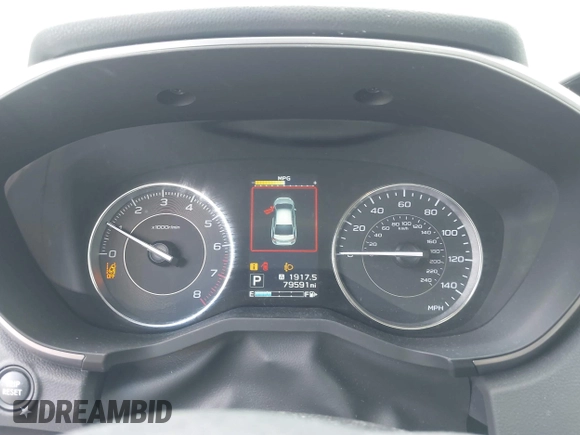 2019 Subaru Impreza Limited z VIN 4S3GKAU63K3606908, wystawiony jako IAAI lot #42442893 z przebiegiem 79 591 mil mil oraz . Historia ofert i sprzedaży dostępna na DreamBid. Obrazek 7.