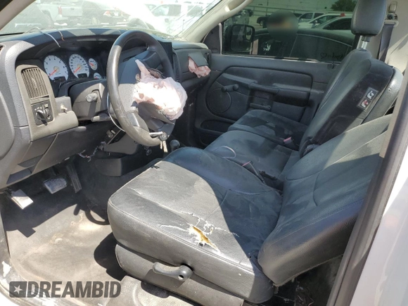 2004 Dodge Ram 2500 SLT with VIN 3D7KU26D64G225419, listed as a Copart auction lot 50386145 with 185,352 mi miles and Salvage Title. Bid and sale history available at carsss.com. Image 7.