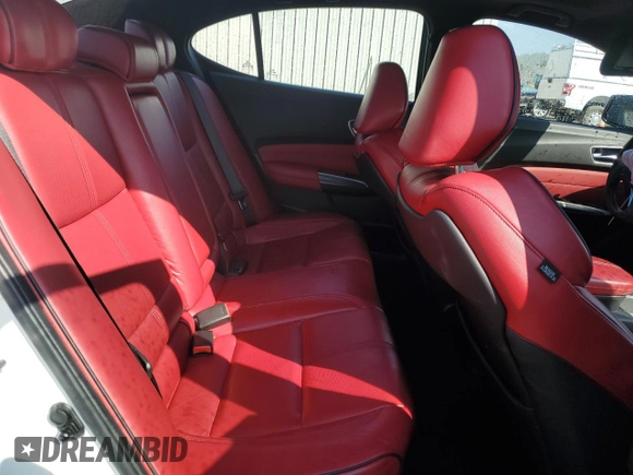 2020 Acura TLX w/A-Spec Pkg with VIN 19UUB1F64LA010723, listed as a Copart auction lot 44362595 with 96,818 mi miles and Salvage Title. Bid and sale history available at carsss.com. Image 10.