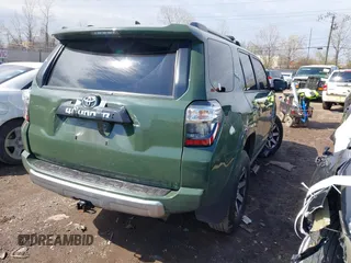 2022 Toyota 4Runner TRD Off Road Premium with VIN JTERU5JR1N6061136, listed as a IAAI auction lot 41890330 with 66,783 mi miles and . Bid and sale history available at DreamBid. Image 4.