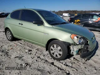2008 Hyundai Accent GS with VIN KMHCM36C48U070038, listed as a Copart auction lot 83967774 with 137,324 mi miles and Salvage Title. Bid and sale history available at carsss.com. Image 4.