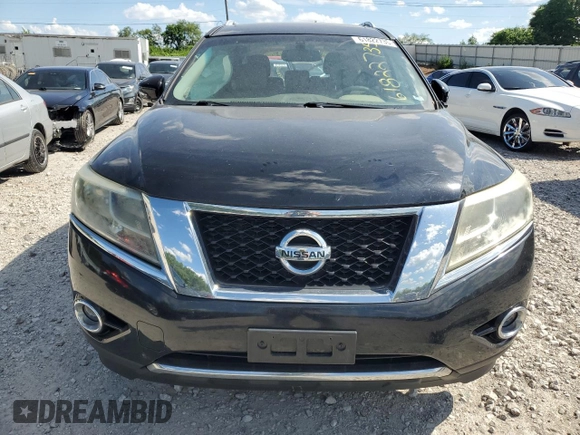 2014 Nissan Pathfinder S with VIN 5N1AR2MM1EC681211, listed as a Copart auction lot 61822735 with 127,275 mi miles and Salvage title. Bid and sale history available at DreamBid. Image 5.