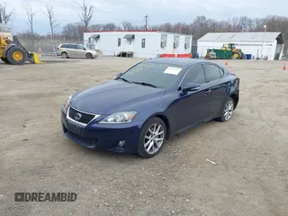 2012 Lexus IS 250 with VIN JTHCF5C25C2036019, listed as a IAAI auction lot 41917554 with 139,726 mi miles and . Bid and sale history available at DreamBid. Image 2.
